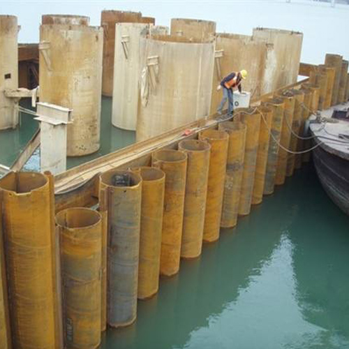 平顶山钢护筒现场安装
